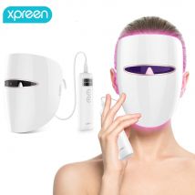 LED masque de thérapie Xpreen luminothérapie traitement de l'acné masque facial, bleu et rouge thérapie par la lumière rides acné enlèvement visage beauté Spa