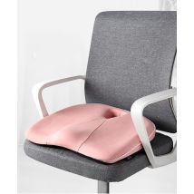 Coussin de chaise coussin assis doux mémoire coton creux coussin Protection queue Anti-décubitus hanche coussin coussin rose