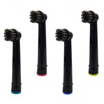 Tête de brosse à dents électrique pour oral-b têtes de brosse à dents électriques de remplacement pour le nettoyage des dents 4 pièces