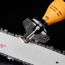 Affûteur de tronçonneuse, Kit de Machine, perceuse, affûteur de scie à chaîne, meuleuse électrique, affûtage, polissage, ensemble de accessoires, outil de chaînes de scie