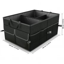 Boîte de rangement de coffre de voiture | Organisateur de coffre de voiture, boîte de rangement de cargaison pliable et , boîte de coffre de SUV et de SUV