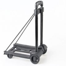 Pliable remorque jardin chariot Portable bagages panier chariot pliant noir à plat remorque chariot brouette Max 40kg