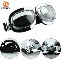Lunettes de moto de motard lunettes pour adultes, verres ATV, pour Harley Vintage