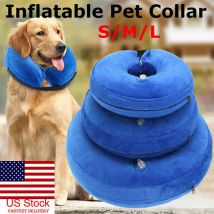 Collier gonflable de protection en tissu Anti-lèche pour chiens et chats, pour chiens et chats, après chirurgie, Anti-morsure