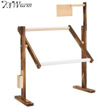 30x40x47cm 1 ensemble réglable bois point de croix cadre plancher bureau debout point de croix broderie cadre chinois point de croix outil