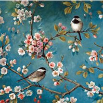 Zozack — Couture pour broderie, kits complets,DMC, motifs de naissance de prunier, point de croix chinois imprimé sur canva