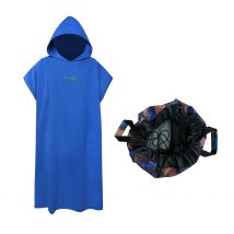 85cm vêtements de natation matelas à langer Portable sac sec et peignoir de bain à capuche serviette combinaison de plage natation