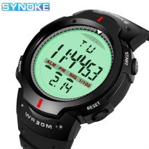 SYNOKE montres hommes 30M étanche électronique LED montre numérique hommes en plein air hommes sport montres chronomètre Relojes Hombre