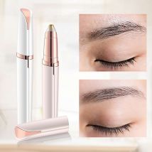 Mini épilateur pour sourcils, sans douleur, stylo pour enlever les poils, outil de maquillage, Mini rasoir de sourcils épilateur