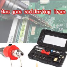 10 en 1 fer à souder ensemble fer à souder Butane gaz fer torche de soudage Kit outil Butane fer à souder torche