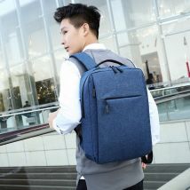 Sac à dos officiel pour ordinateur portable pouces, sacoche d&#39;école USB pour homme, de voyage, de jour, à la , 15.6
