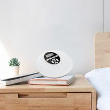 Lecteur CD Portable avec lecteur baladeur Bluetooth avec écran LCD o prise 3.5mm pour (blanc)