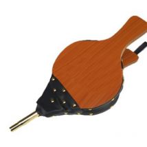 Soufflet de cheminée, souffleur d'air en bois buse de fonte pour Camping en plein Air barbecue Grill cheminée soufflet à main pompe fosse barbecue outils d'incendie Acc