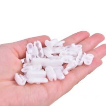20 pièces en plastique stores à enrouleur tirer cordon connecteur rideau chaîne connecteur pour stores verticaux menuisiers outil de rechange remplacement