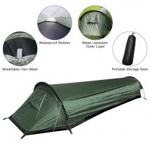 Sac à dos tentes équipement de Camping en plein air sac de couchage tente légère personne seule tente ultralégère tente de plage tente de Camping