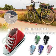 Moto côté béquille plaque d'extension Mini chaussures porte-clés moto pied suppor moto porte-clés