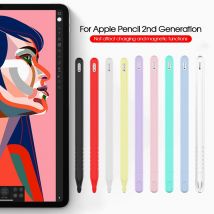 Étuis en Silicone housse de protection peau pour Apple crayon 2nd écran tactile stylet porte-stylo manchon pour iPad Pro étui Portable
