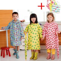 Manteau De pluie pour enfants, imperméable, mignon, japon, couverture, Poncho, vêtements à capuche, 21