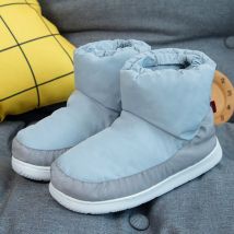 nouvelles femmes chaussures de neige hiver vers le bas imperméable décontracté à l'extérieur coton chaussures femme antidérapant confort femme botte courte
