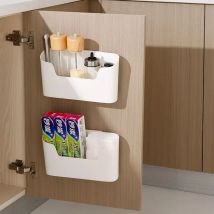 MELShelf-Boîte de rangement arina murale T1, porte d'armoire multifonctionnelle, rangement sous évier, cuisine