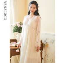 Robes ensembles solide Kimono 2 pièces Robe de Peignoir blanc vêtements de nuit Peignoir Robes de mariée Robes de demoiselle d'honneur H311