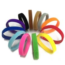 12 pièces/ensemble colliers pour animaux de compagnie différentes couleurs d'identification douce pour chats chiens chiots colliers de chaton conduit