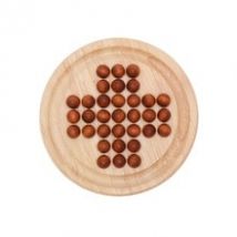 1 jeu de société en bois Europe jeu d'échecs unique cheville Solitaire diamant déplacer indépendamment capacité Cognitive jouet adulte