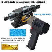 Pompe de forage électrique Portable huile Diesel fluide eau Mini main auto-amorçante pompes de transfert maison jardin pompe centrifuge
