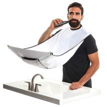 mâle barbe rasage tablier soin propre cheveux adulte bavoirs rasoir support salle de bain organisateur pour homme