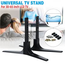 32-65 pouces hauteur réglable universel meuble de télévision Base bureau plat meuble de télévision pieds