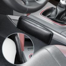 Coussin de genouillère en cuir universel | Pour skoda yeti lergus acessorio carro bmw e90, accessoires solaris polo volkswagen bmw e34