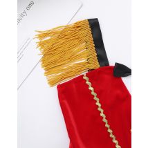 Costume de maître de cirque d'halloween pour filles de 3 à 10 ans, vêtements de danse avec chapeau Steampunk, fascinateur pour fête de carnaval