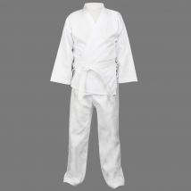 Uniforme de karaté de pour enfant et adulte, combinaison WTF, Taekwondo, boxe, MMA, vêtements d&#39;entraînement en arts martiaux, 55% coton