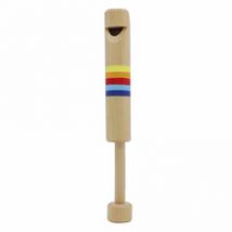 Sifflet à flûte en bois pour enfants, jouet, Instrument de musique, pour garçons et filles