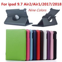 Housse IPad pour IPad Air 2 étui pour IPad 9.7 Air 1 housse 5 6 5th 6th génération étui 360 degrés en cuir rotatif