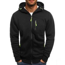 Skate sweat à capuche pour homme automne hiver sweats à capuche homme poche fermeture éclair sweat à capuche Streetwear hommes vêtements de skate