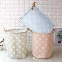Panier à linge de grande capacité en toile | Seau à linge pour vêtements sales, panier de rangement pliable étanche pour jouets