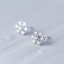 MloveAcc-boucles d'oreilles en zircone cubique, boucles d'oreilles en argent Sterling 925, clous à clous, petits de noël