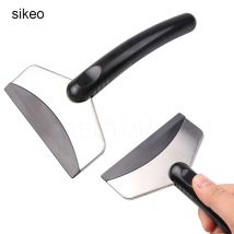 Sikeo Mini hiver voiture neige glace pelle grattoir voiture véhicule pare-brise fenêtre enlèvement propre outil inox et ABS grattoir