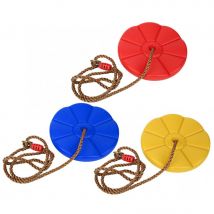 Enfants escalade corde balançoire disque jouet siège enfants balançoire corde ronde balançoires aire de jeux extérieure suspendus jardin jouer divertissement jouet