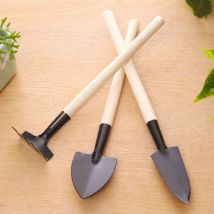 Ensemble d'outils de jardinage à la maison, ensemble de pelles de jardinage, ensemble de pelles trois pièces de Mini outils de jardinage d'intérieur pour femmes, plantes pour enfants