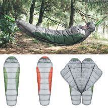 Camping sac de couchage ultra-léger hamac creux coton extérieur voyage randonnée sac de couchage pour adulte routard hiver automne