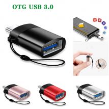 Adaptateur USB C OTG Type C vers USB 3.0 adaptateur type-c câble OTG pour Macbook pro Air Samsung Huawei Xiaomi Oneplus 7 USB OTG