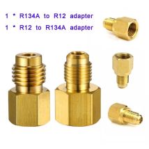 R12 Zu R134a R134a Zu R12 Adapter Bausatz 1/4 Weibliche aufflackern 1/2 Gipfel Männlichen Auto Auto Klimaanlage Kältemittel Adapter sicherheit Ventil