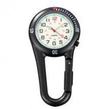 Montre mousqueton à Clip | Horloge, FOB, pour randonnée, sac à dos d'alpinisme extérieur, TB