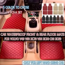 Tapis de sol de voiture universel pour vw pour accessoires de polo pour vw pour passat b5 b6 golf touran tiguan pour jetta accessoires de voiture tapis de voiture