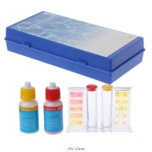 1pc pH chlore eau Kit de Test piscine hydroponique Aquarium testeur