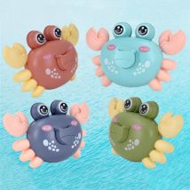 Jouets de bain pour enfants, jouets d&#39;eau, douche de plage, natation, jouets pour tout-petits, crabe mignon, salle de bain, horloge, jouets pour enfants de 2 à 4 ans