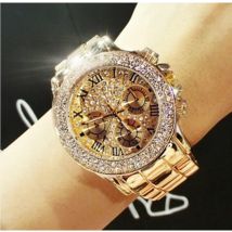 nouveaux hommes strass montres dame robe hommes montre diamant de luxe Bracelet montre-Bracelet dames cristal Quartz horloges