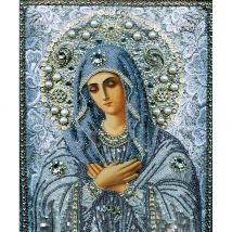 Broderie partielle diamant peinture 5D bricolage Maria Religion point de croix artisanat mosaïque photo Kits de couture décoration murale